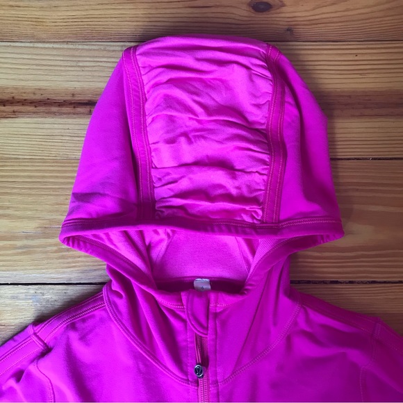 Lululemon Scuba Hoodie Pink Athletic Jacket, EUC, 6 - Picture 2 of 16